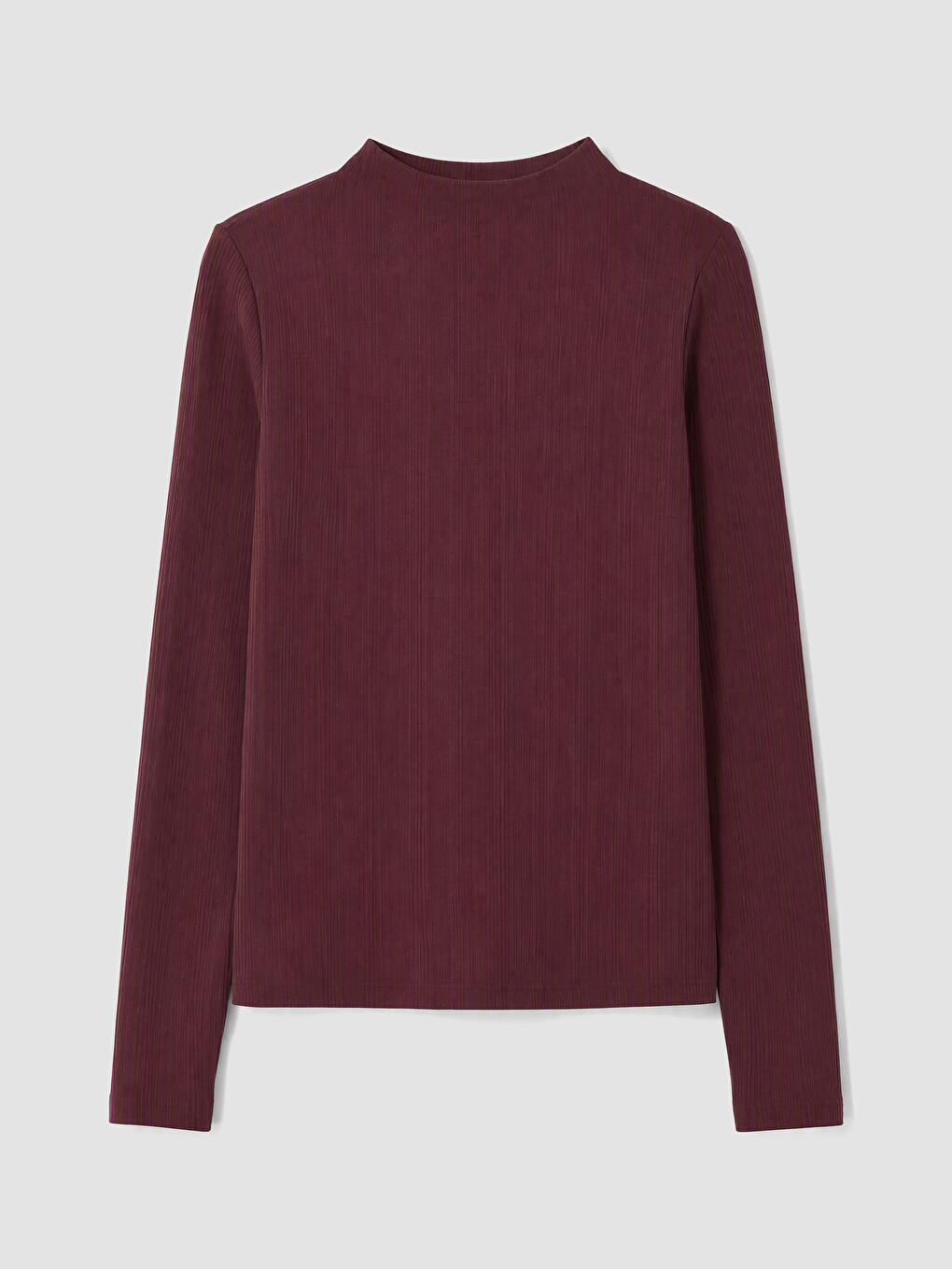 Mock Neck Women's Ribbed Body