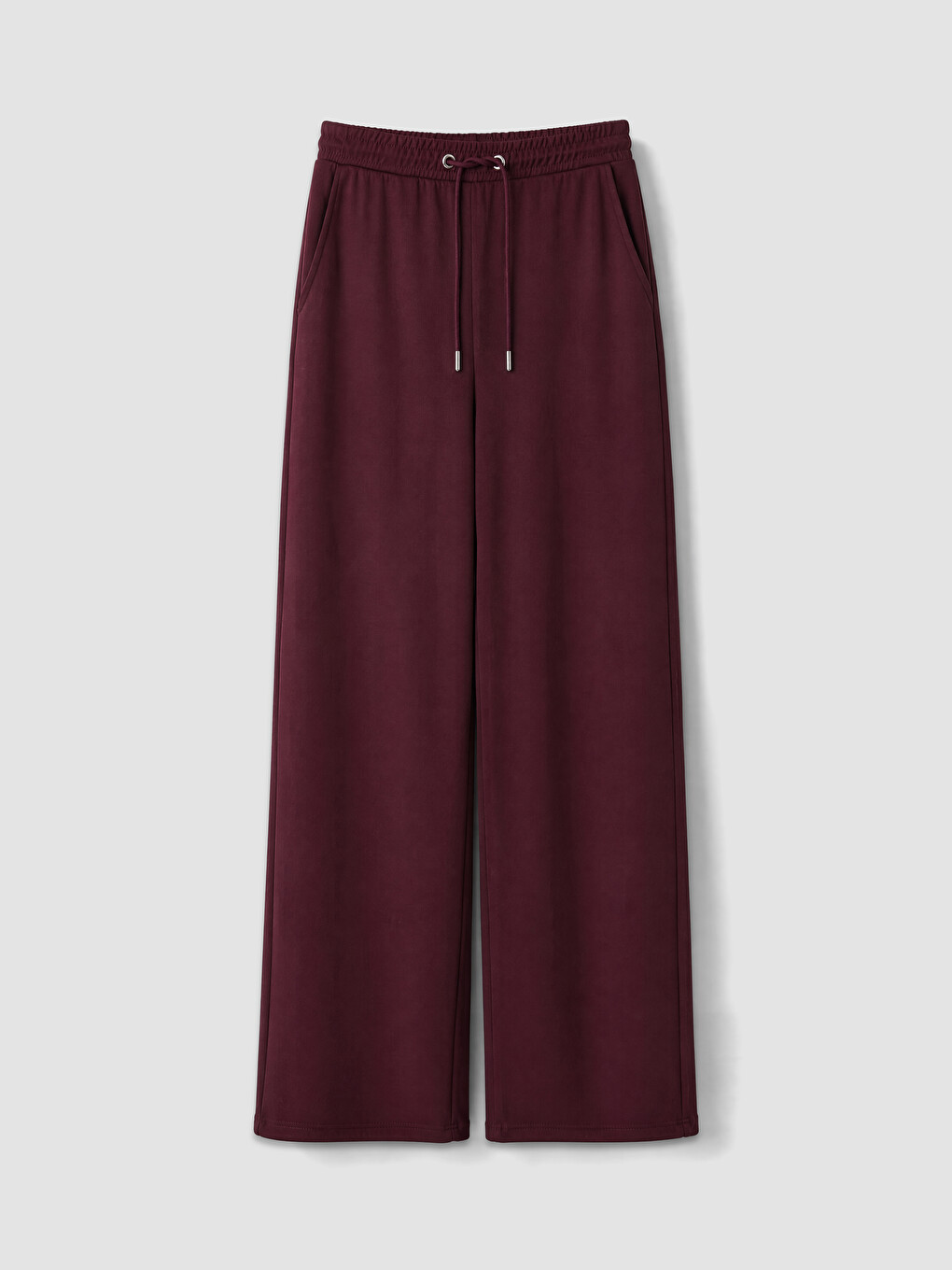 Pantalon De Survêtement Femme À Taille Élastiquée Au Toucher Doux