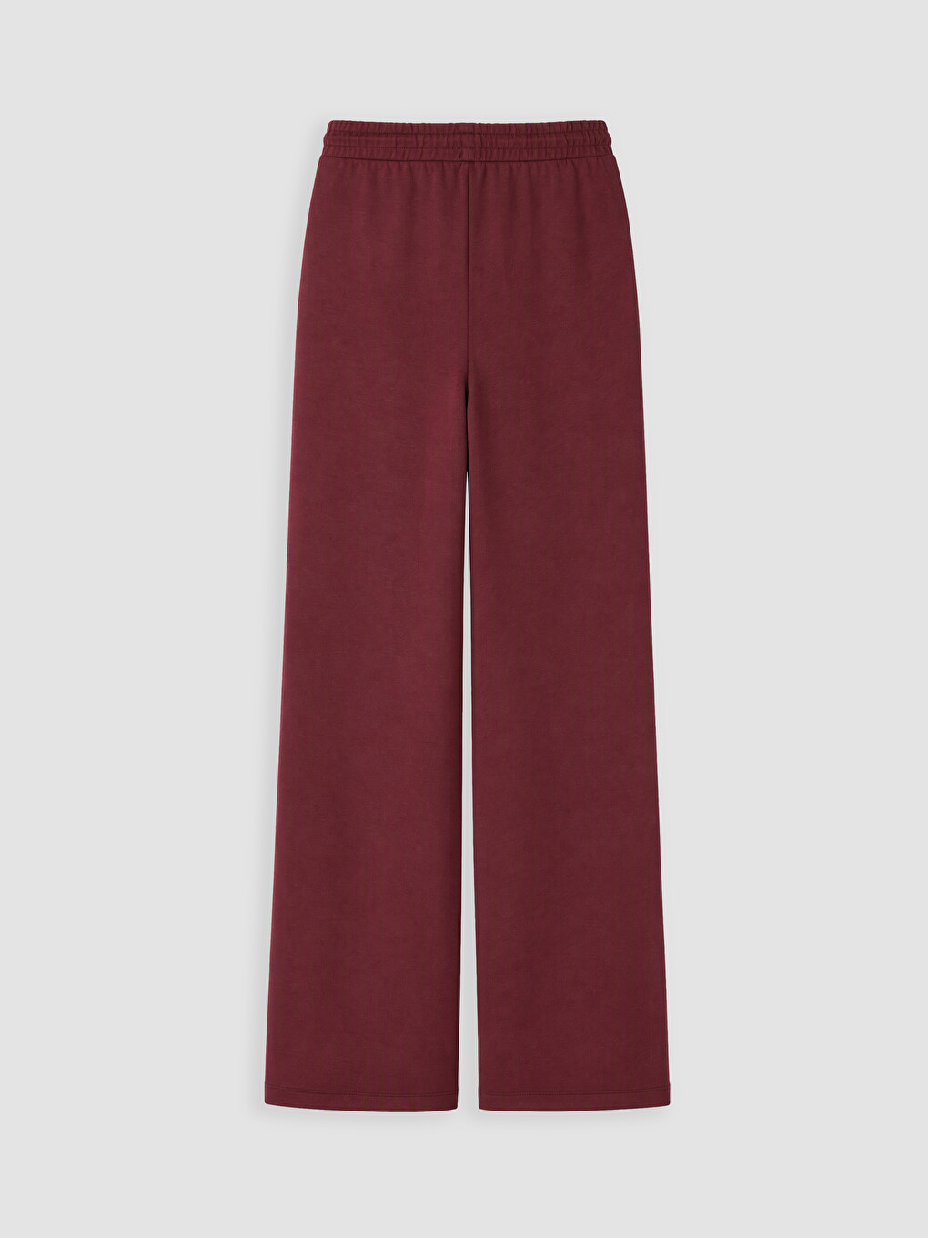 Bordo Soft Touch Kadın Eşofman Altı-2