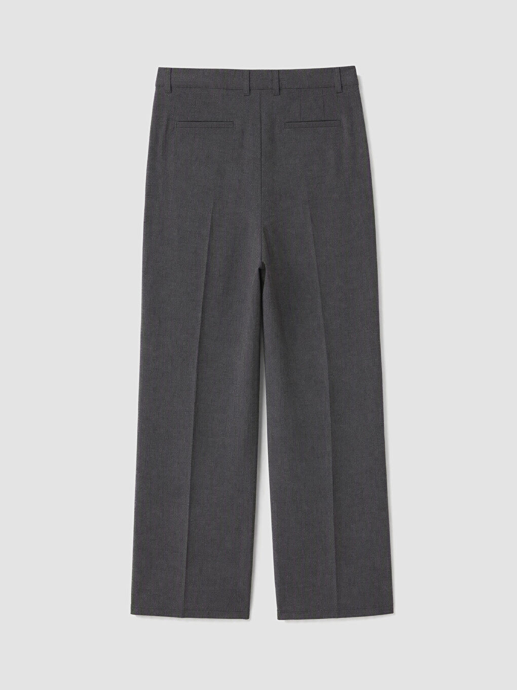 Antrasit Regular Fit Pileli Erkek Pantolon-6