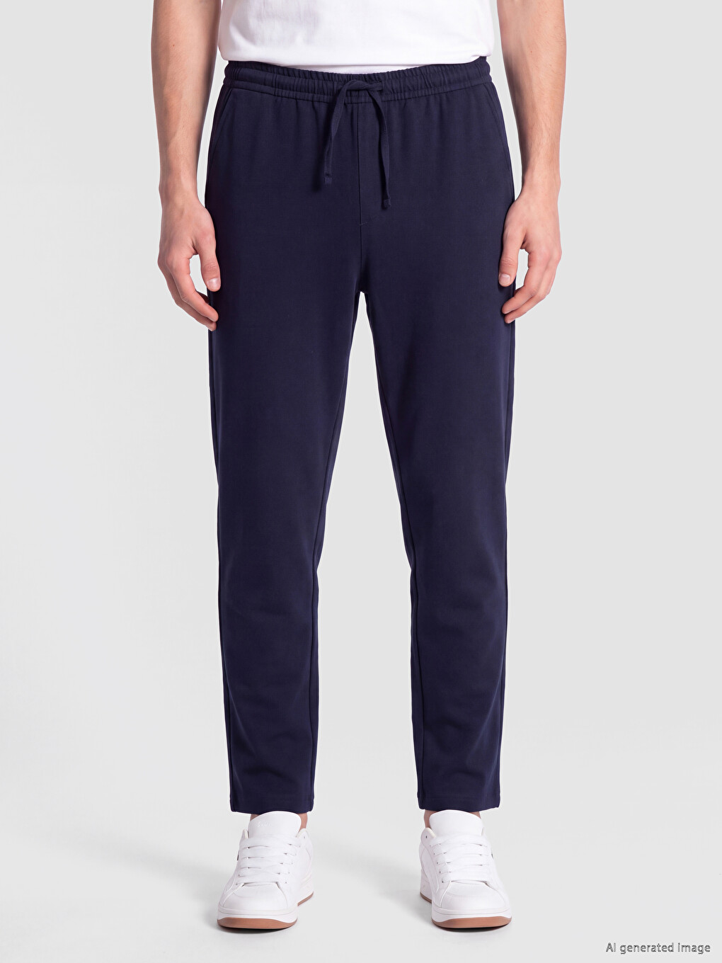 Lacivert Regular Fit Erkek Pantolon-1