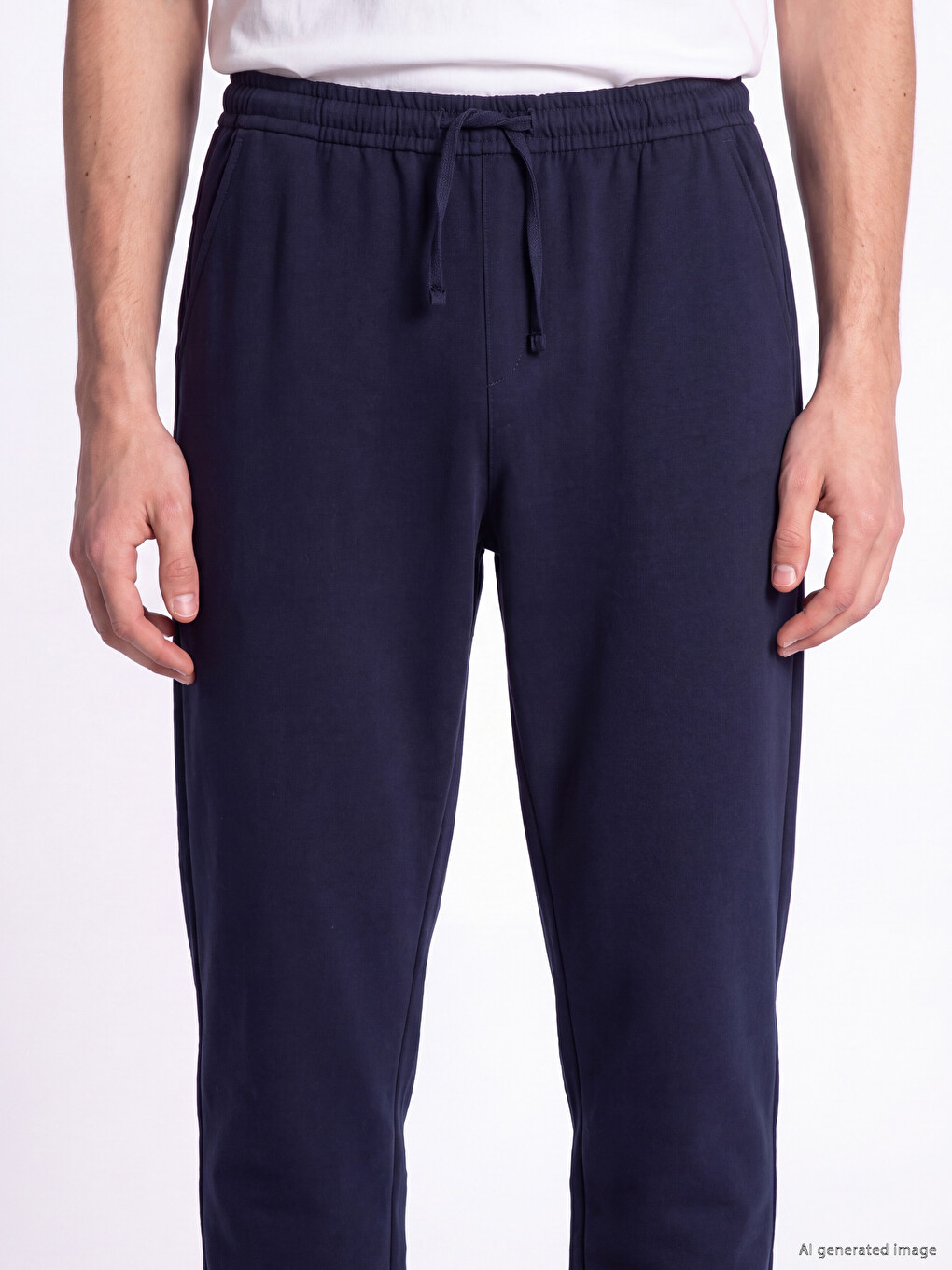 Lacivert Regular Fit Erkek Pantolon-2