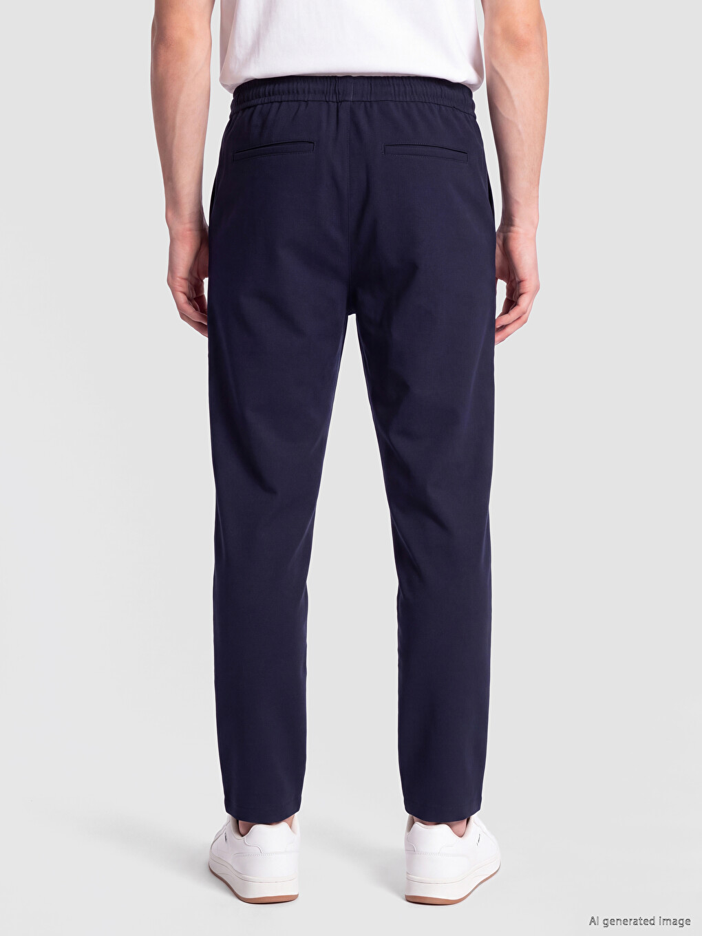 Lacivert Regular Fit Erkek Pantolon-3