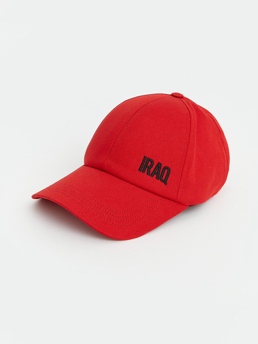 Woman Red Baseball Cap-1