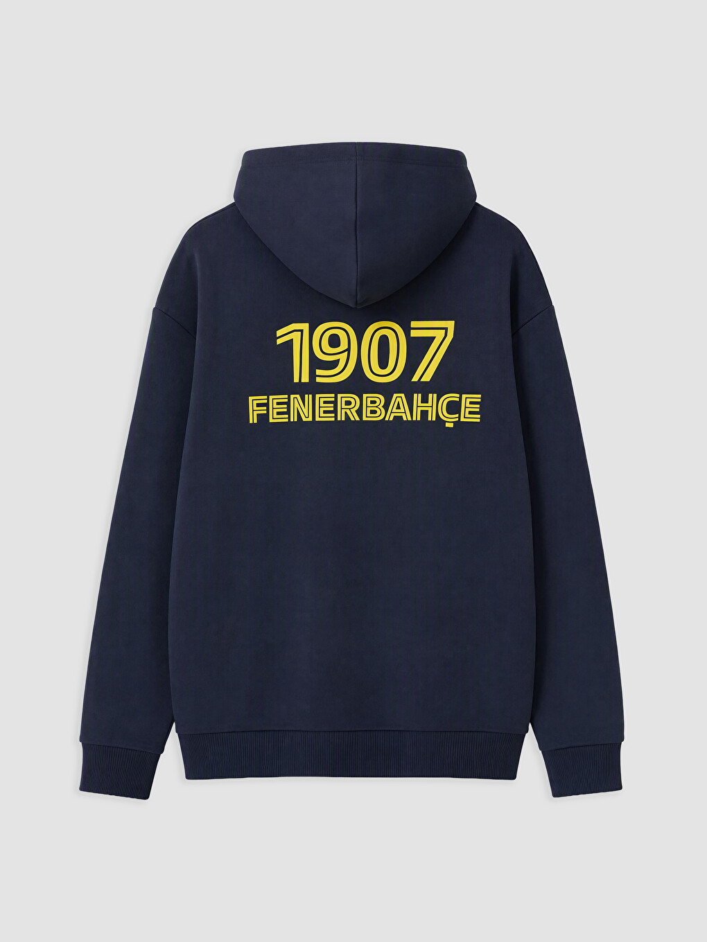 Lacivert Fenerbahçe Lisanslı Erkek Çocuk Fermuarlı Sweatshirt-1