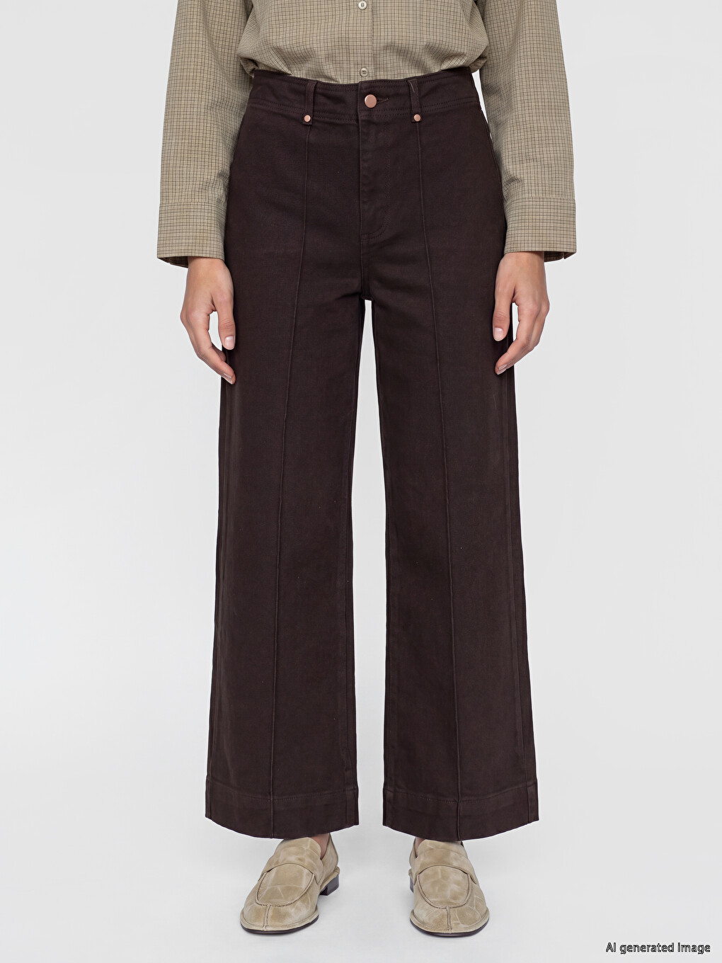 Wideleg Women's Jeans-1
