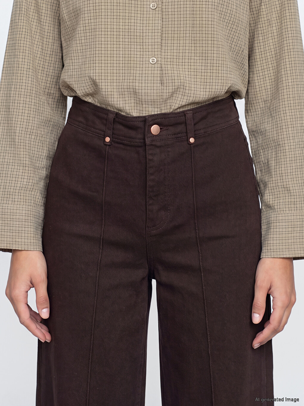 Wideleg Women's Jeans-2