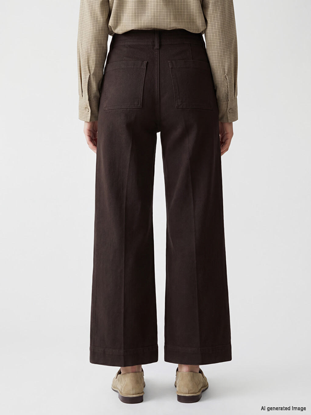 Wideleg Women's Jeans-3