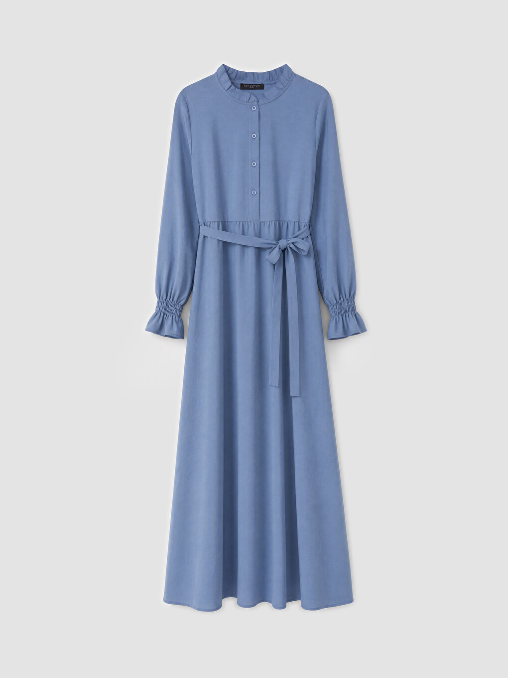 Sashed Waist Fitted Dress