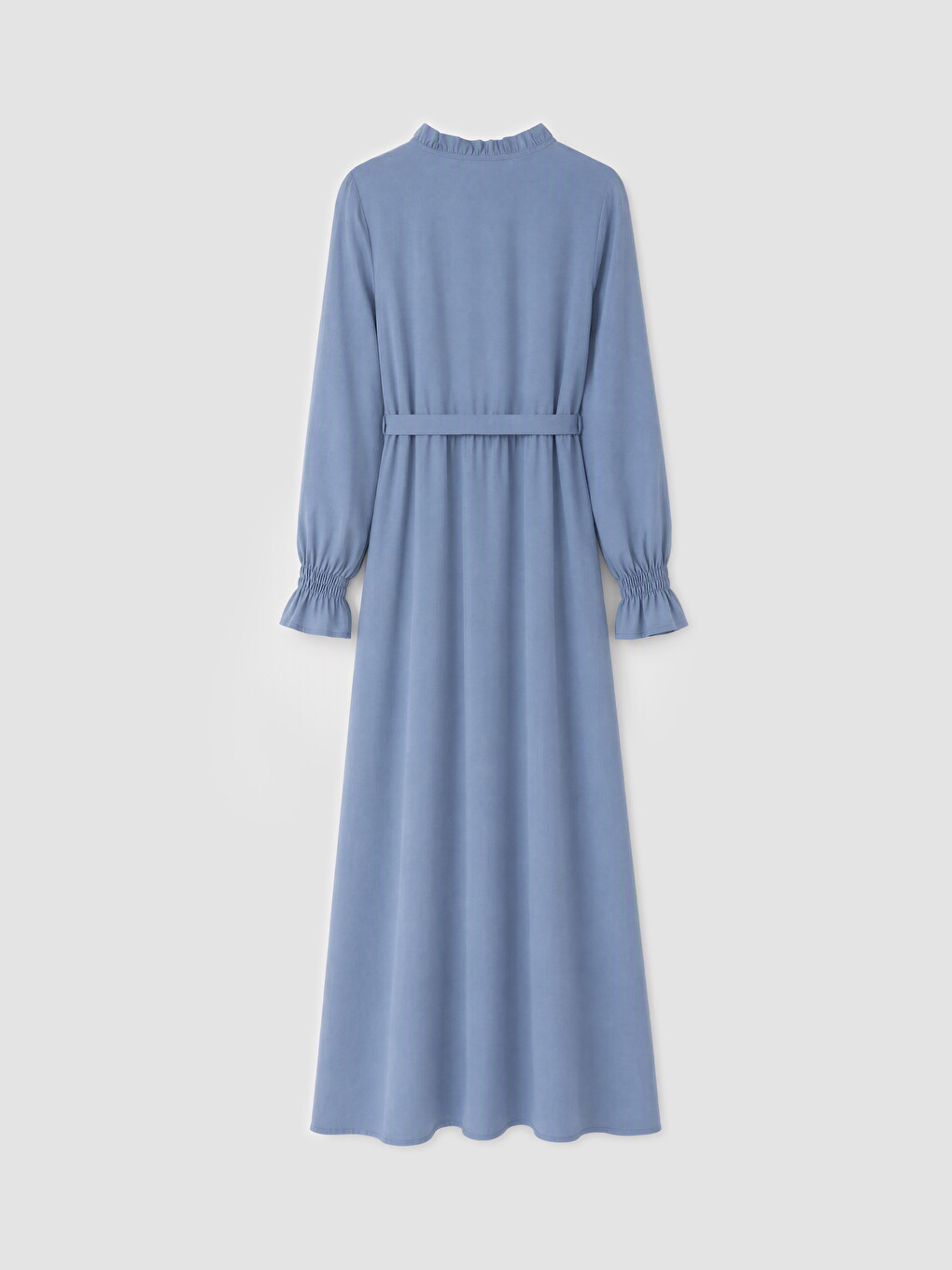 Sashed Waist Fitted Dress-1