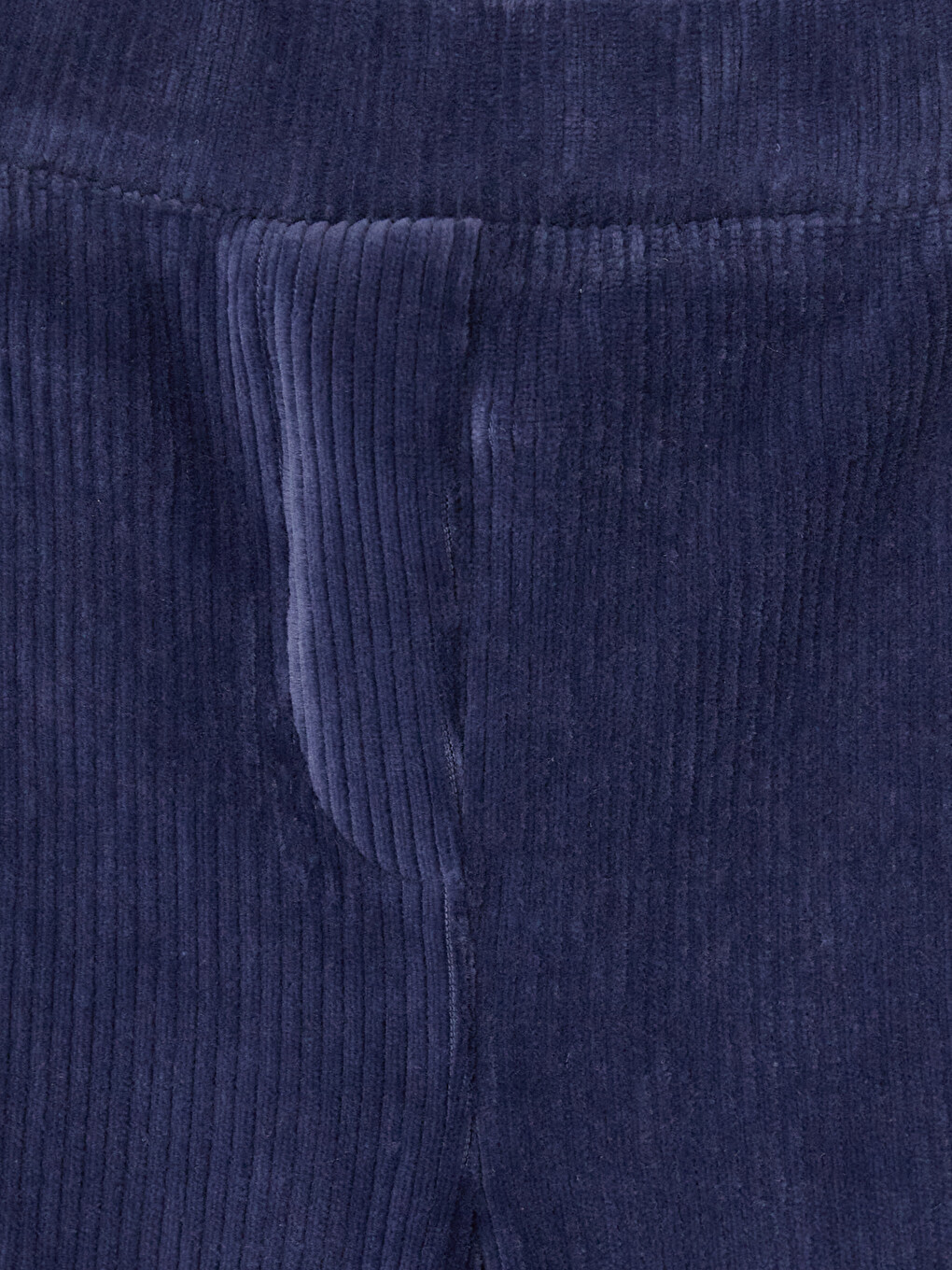 Elastic Waist Girls' Velvet Leggings-1
