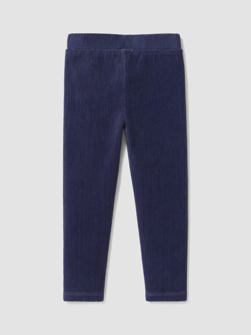Elastic Waist Girls' Velvet Leggings-2
