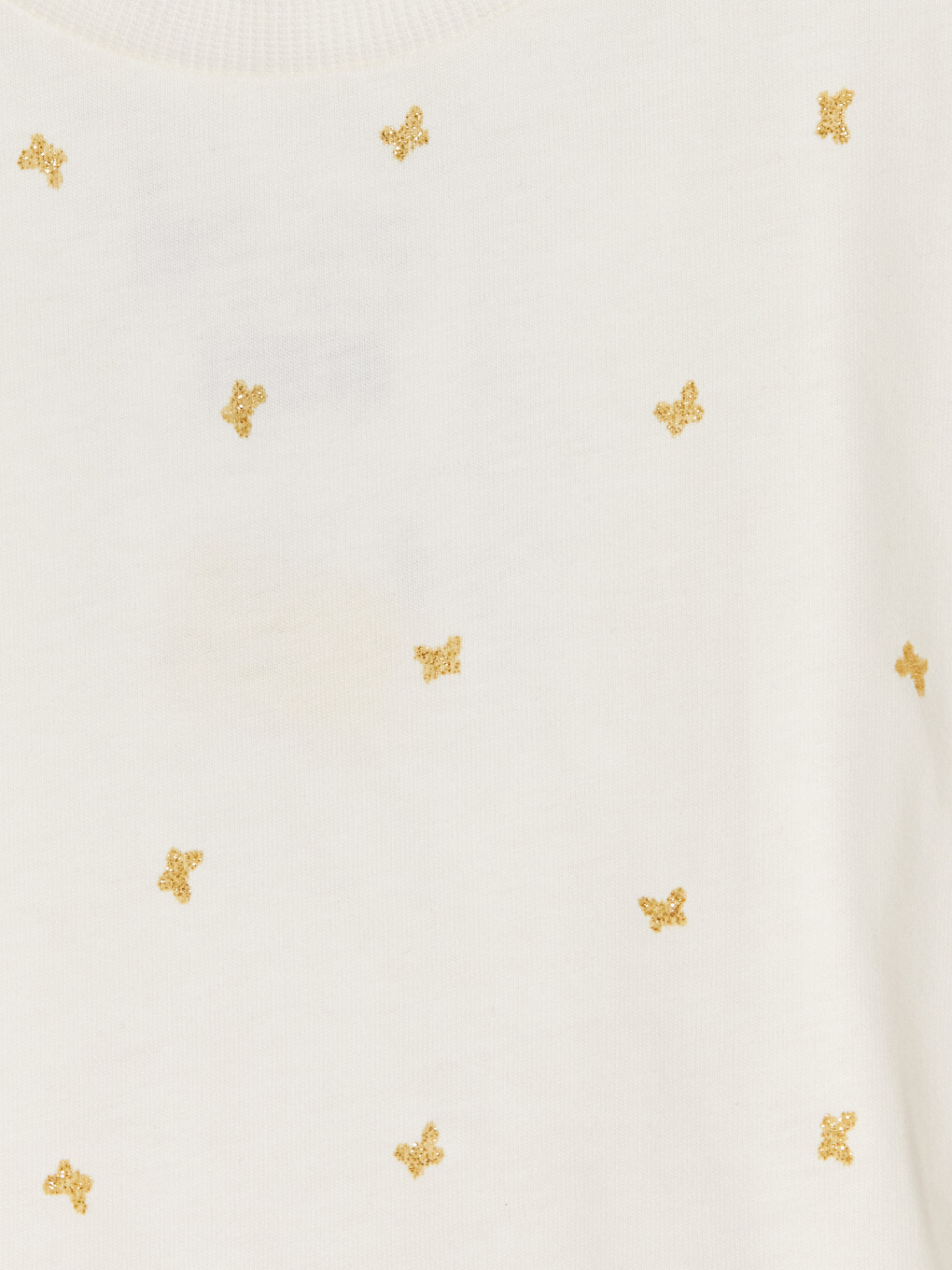 Butterfly Patterned Girls' T-shirt-1