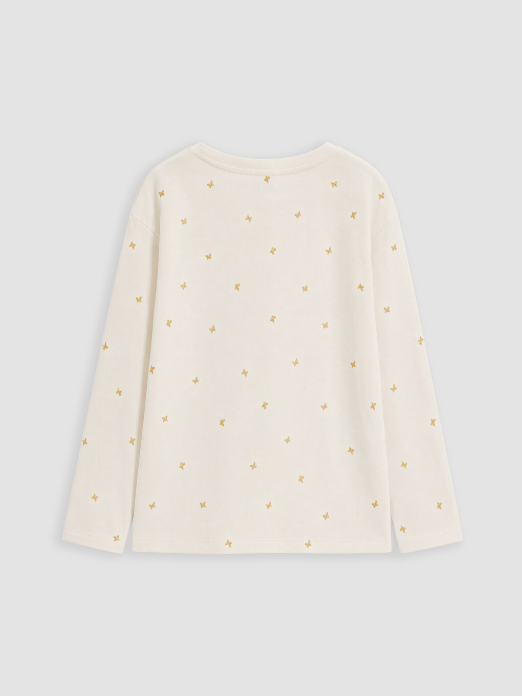 Butterfly Patterned Girls' T-shirt-2