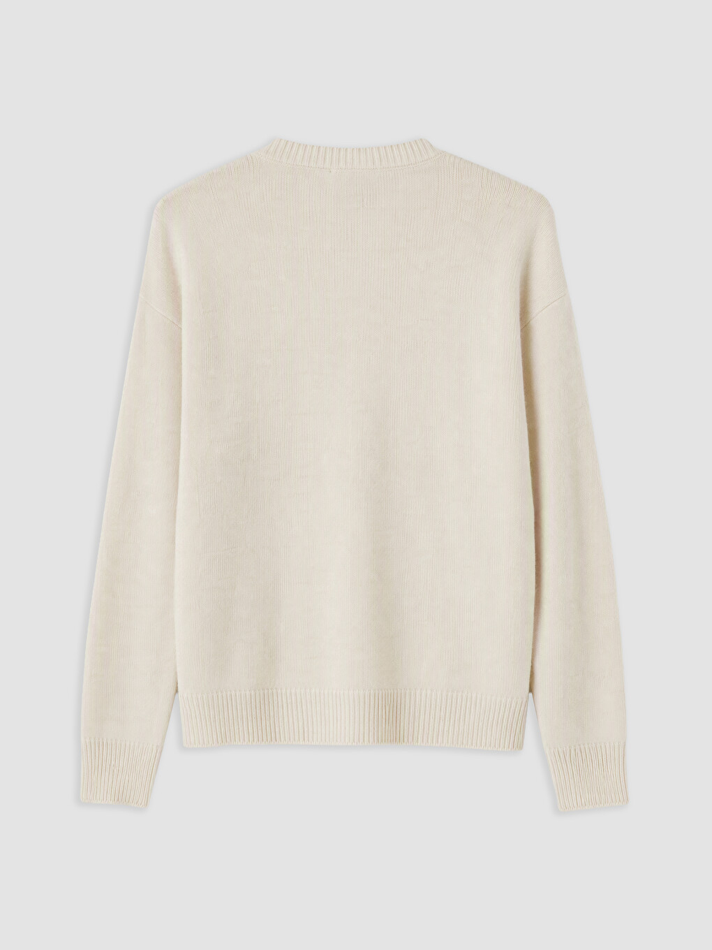 Flower Appliqued Women's Knitwear Sweater-5
