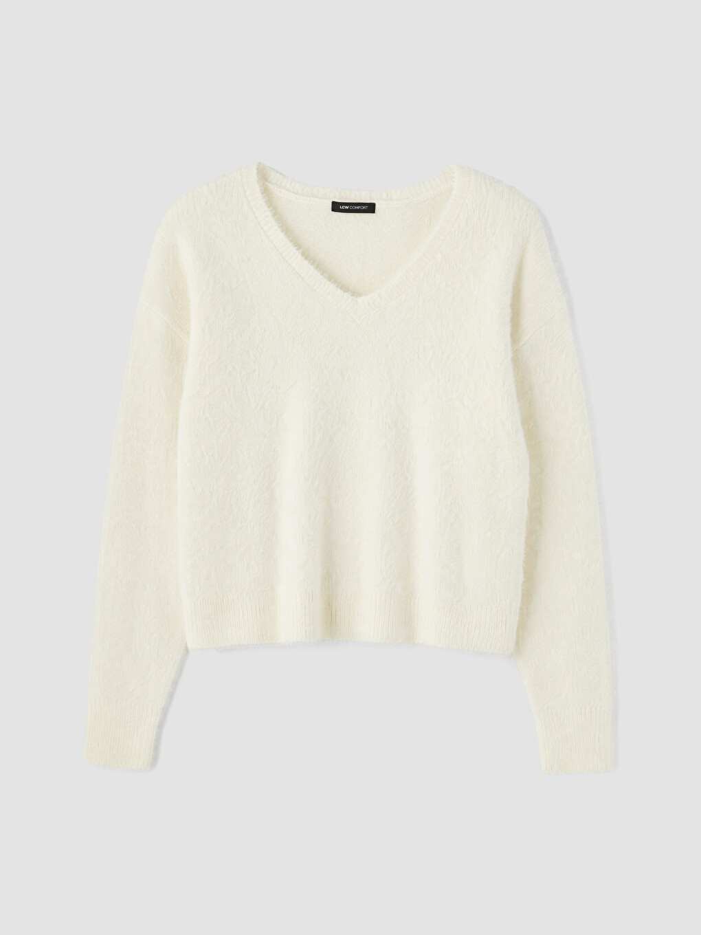V Neck Women's Knitwear Sweater-4