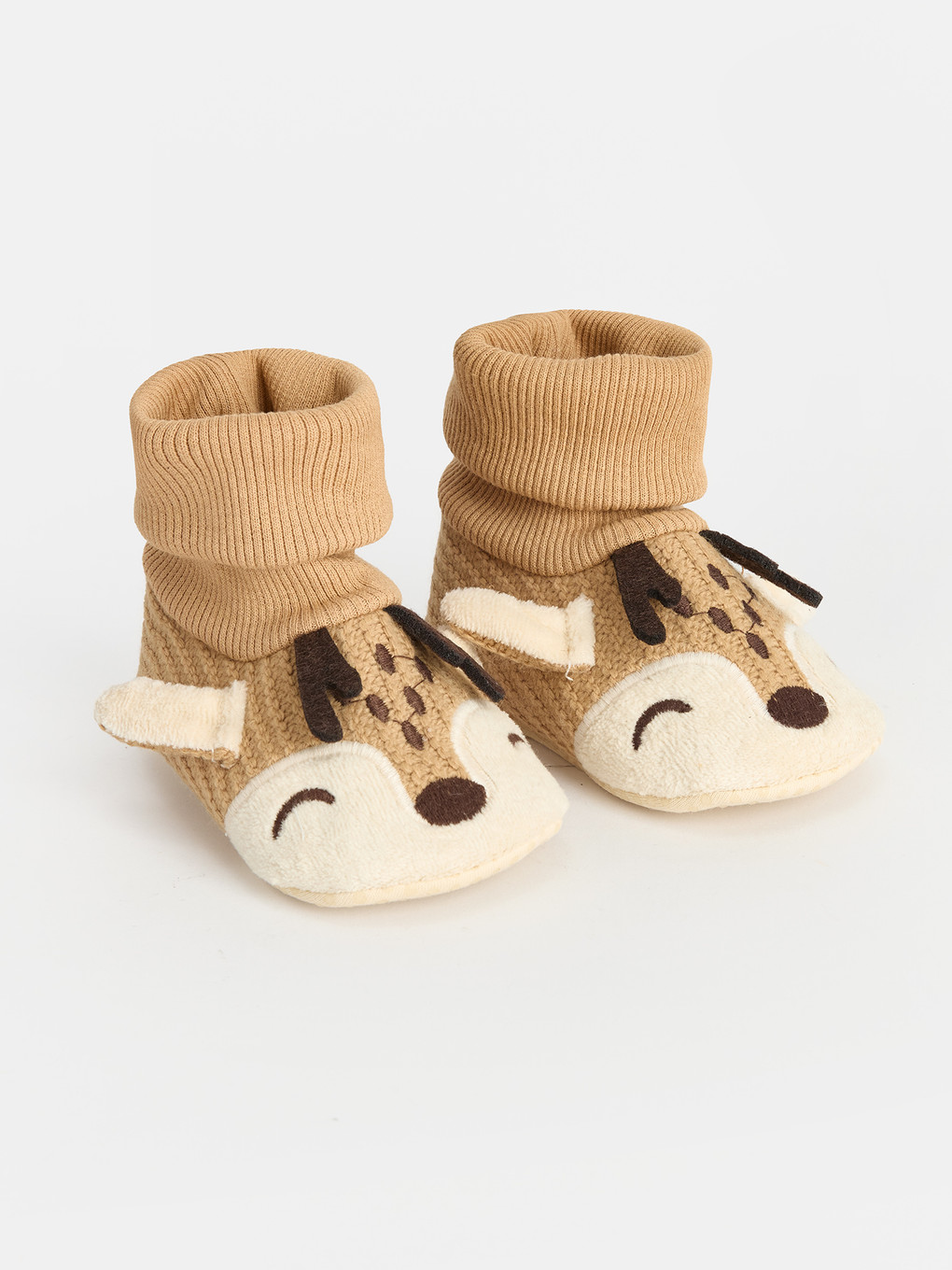 Baby Boy Brown Pre-walker Shoes