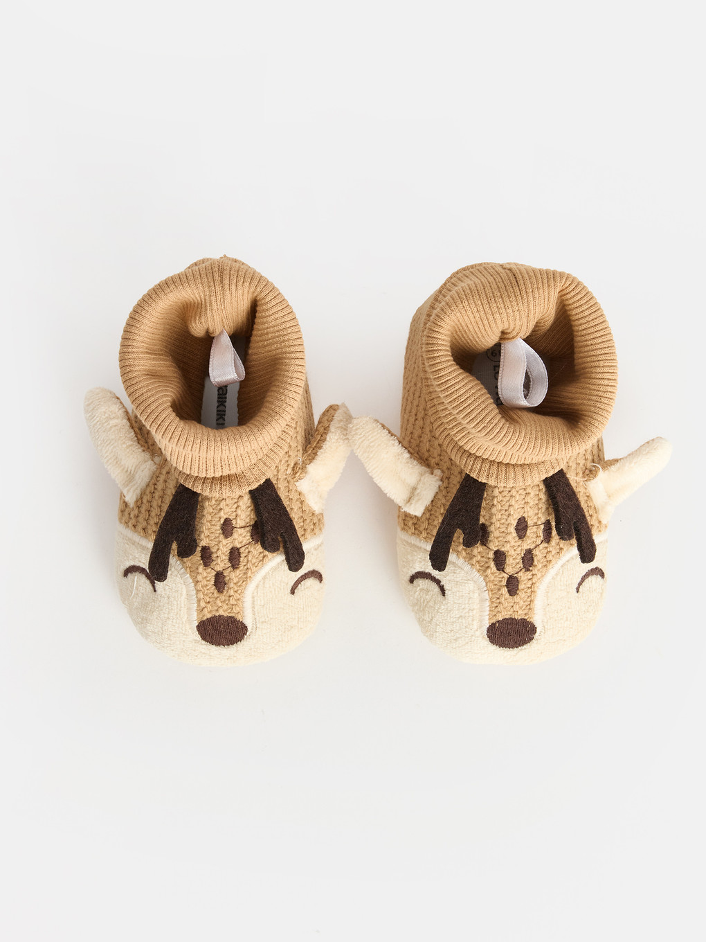 Baby Boy Brown Pre-walker Shoes-2