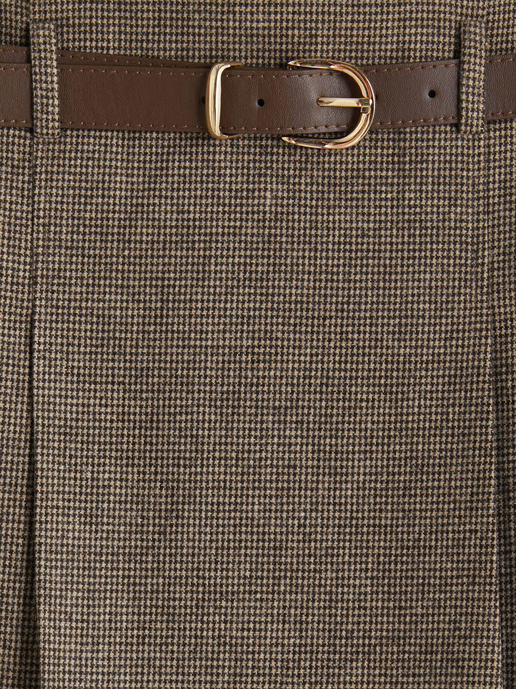 Belted Patterned Skort-6