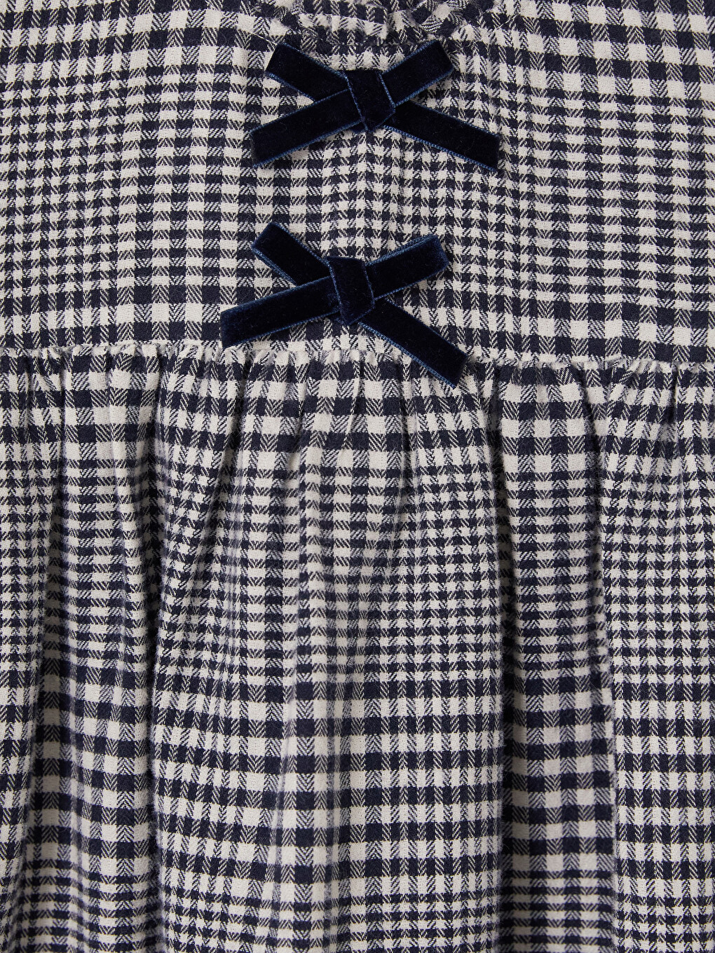 Plaid Girls' Gabardine Dress-1