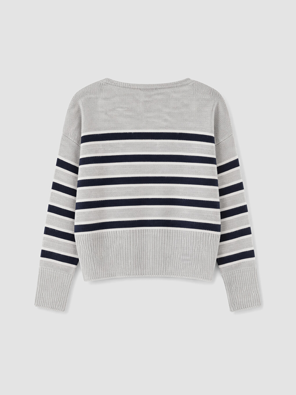 Woman Grey Sweater-1