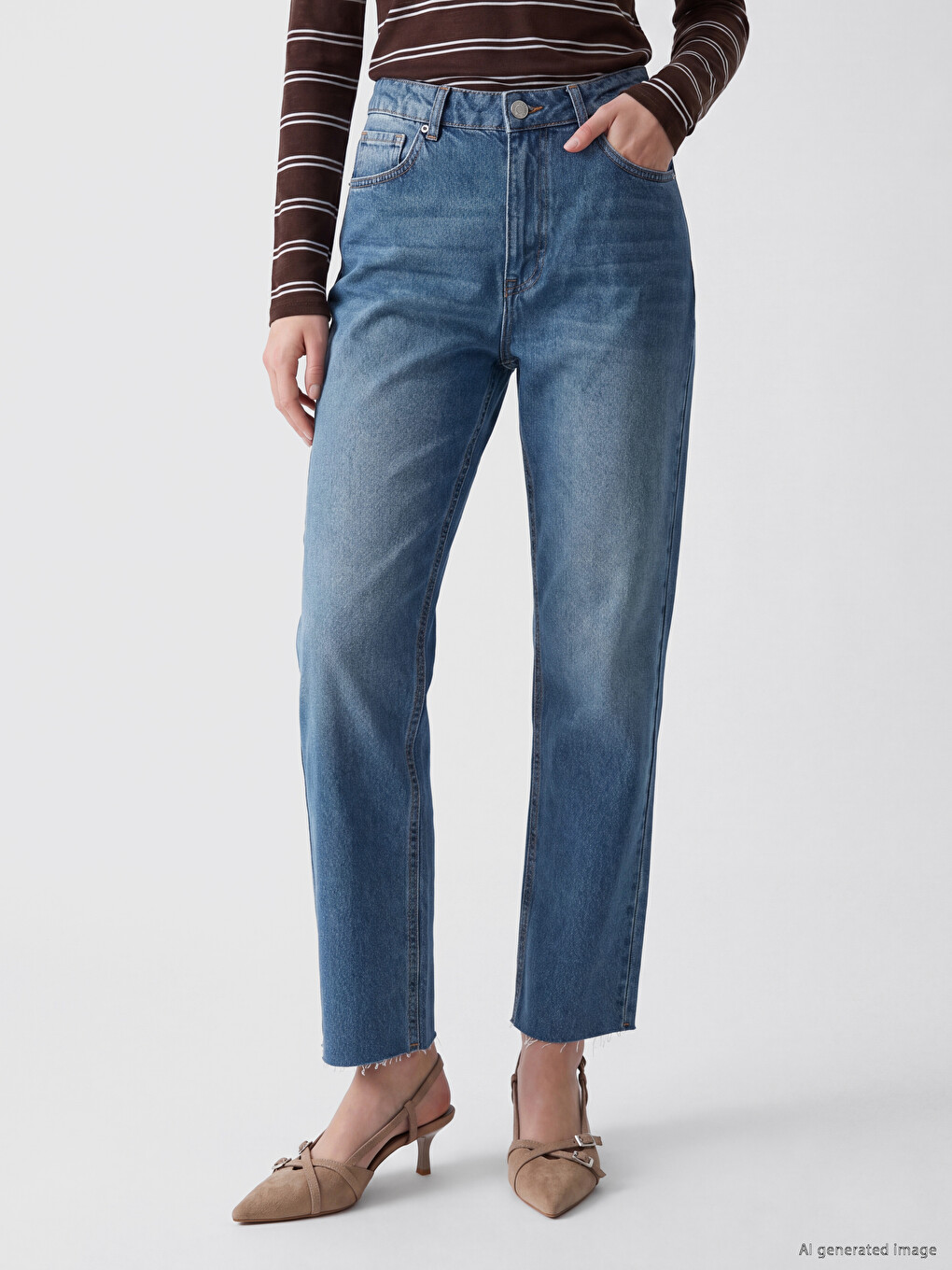 Regular Fit Women's Jeans-1