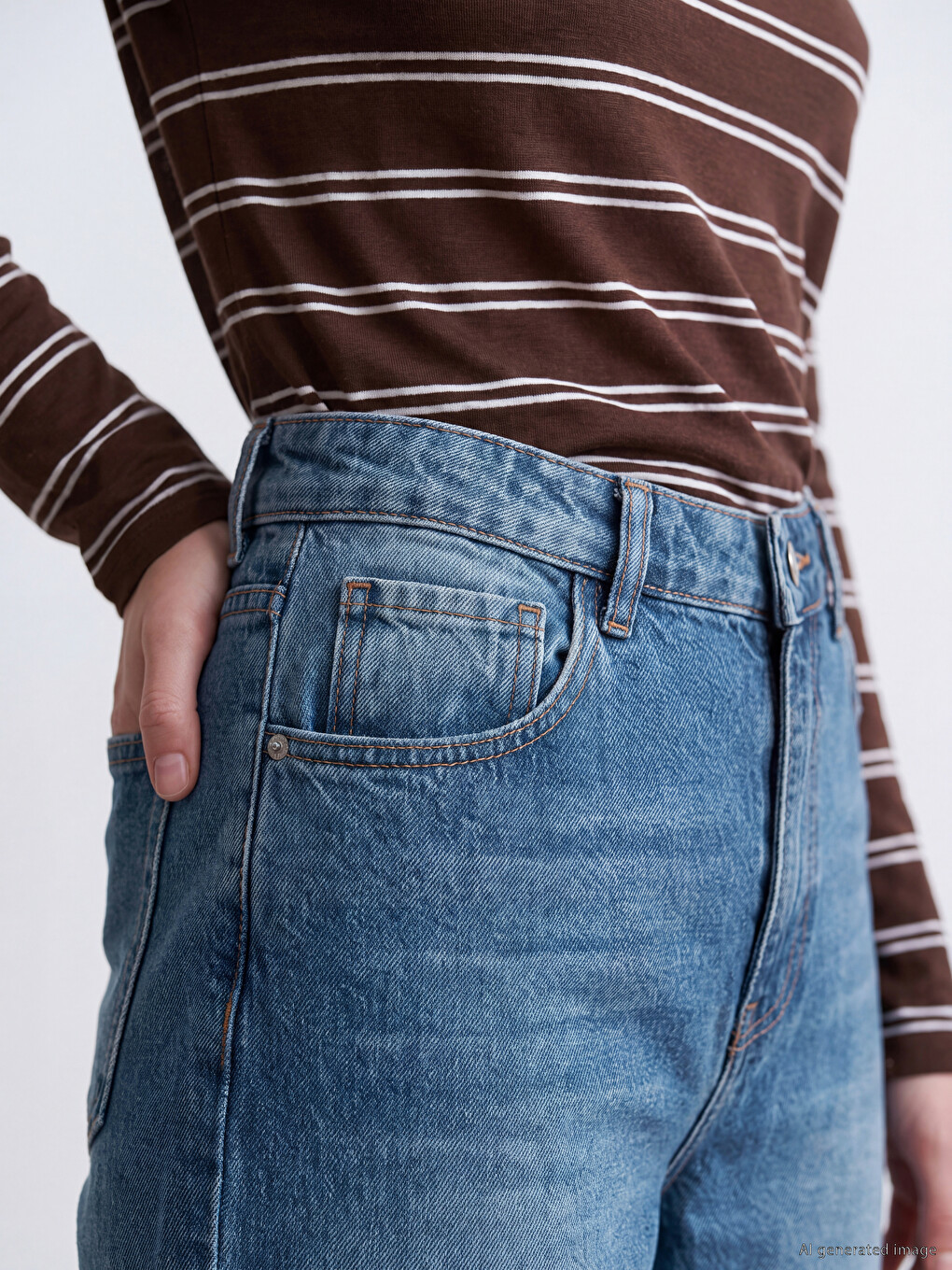 Regular Fit Women's Jeans-2