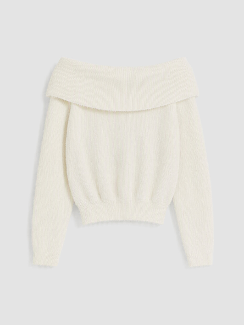Slash Neck Women's Sweater-6