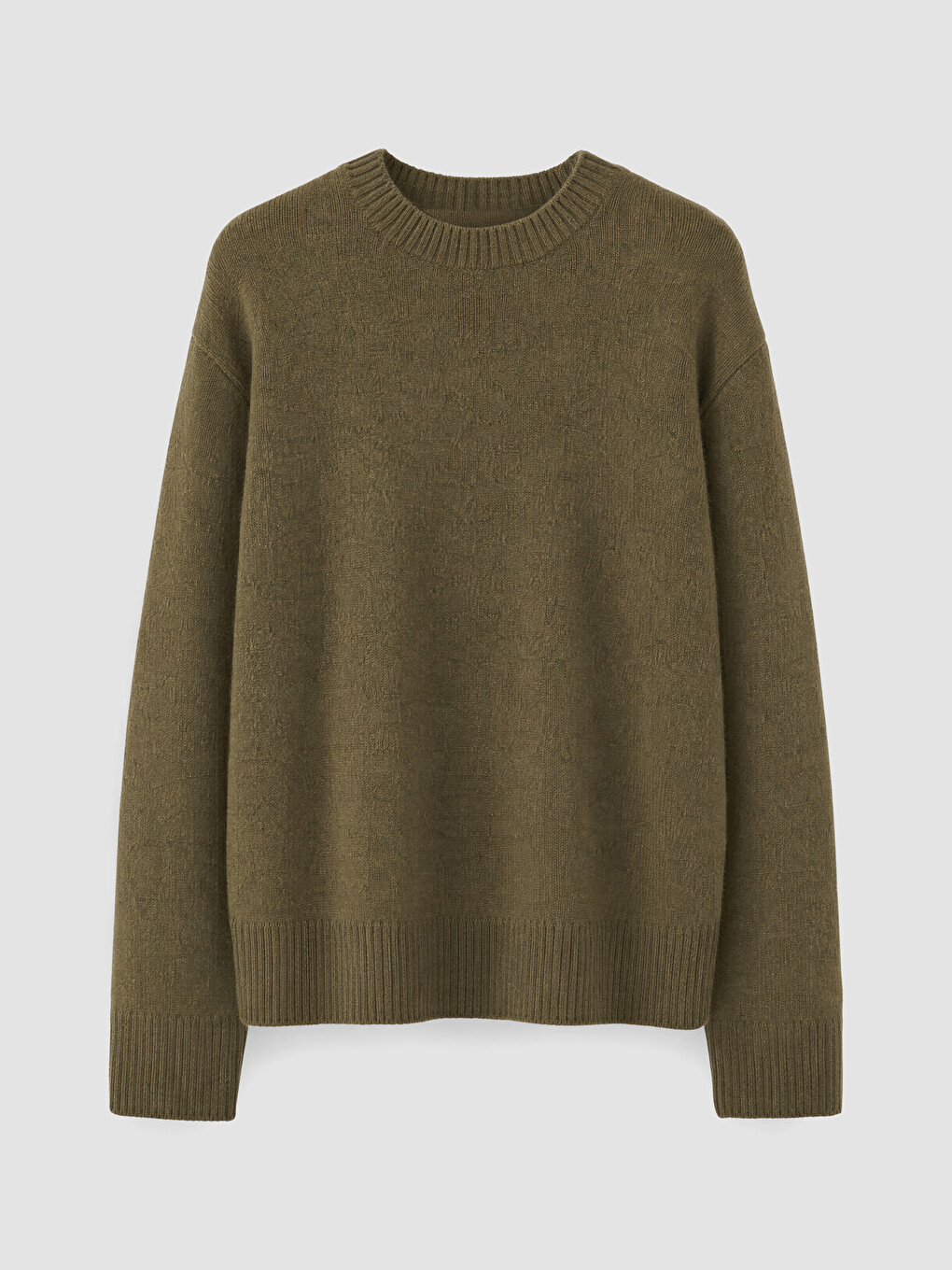 Crew Neck Oversize Women's Knitwear Sweater