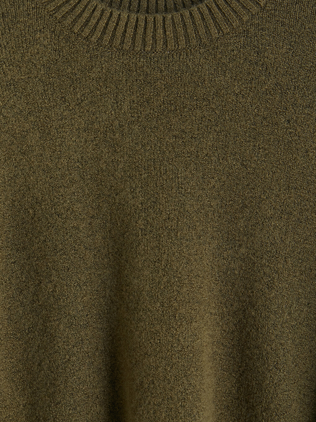 Crew Neck Oversize Women's Knitwear Sweater-1
