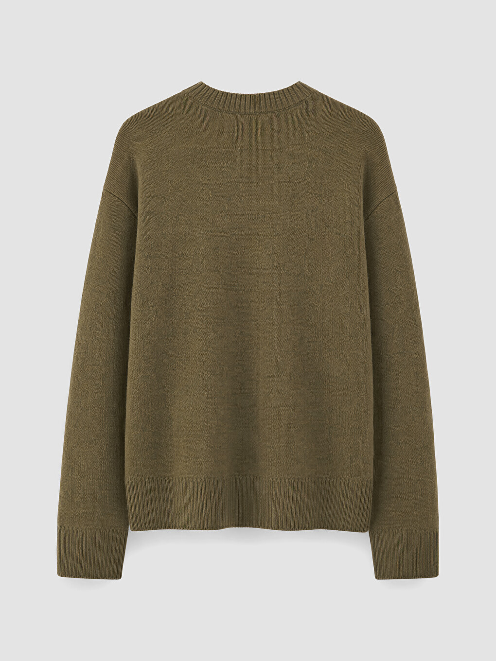 Crew Neck Oversize Women's Knitwear Sweater-2