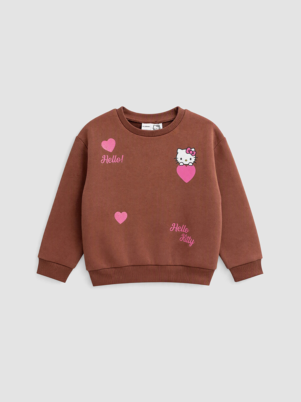 Hello Kitty Printed Girls' Tracksuit Set-1