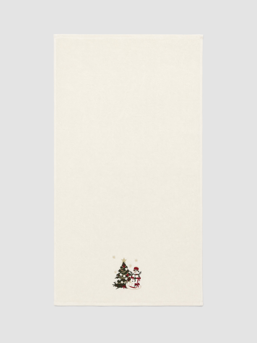 منشفة وجه قطنية مطرزة 50x80 Cm-1