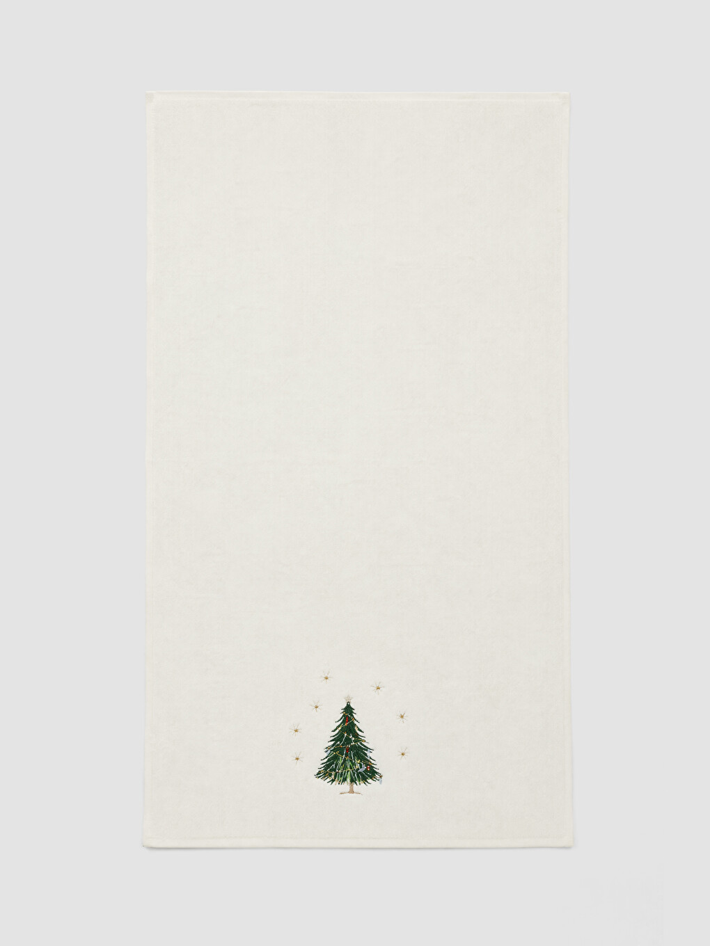 Embroidered Cotton Face Towel 50x80 Cm-1