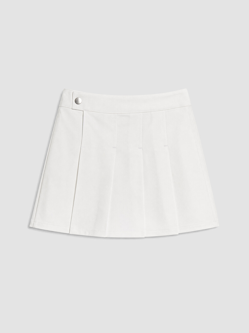 Girl White Skort