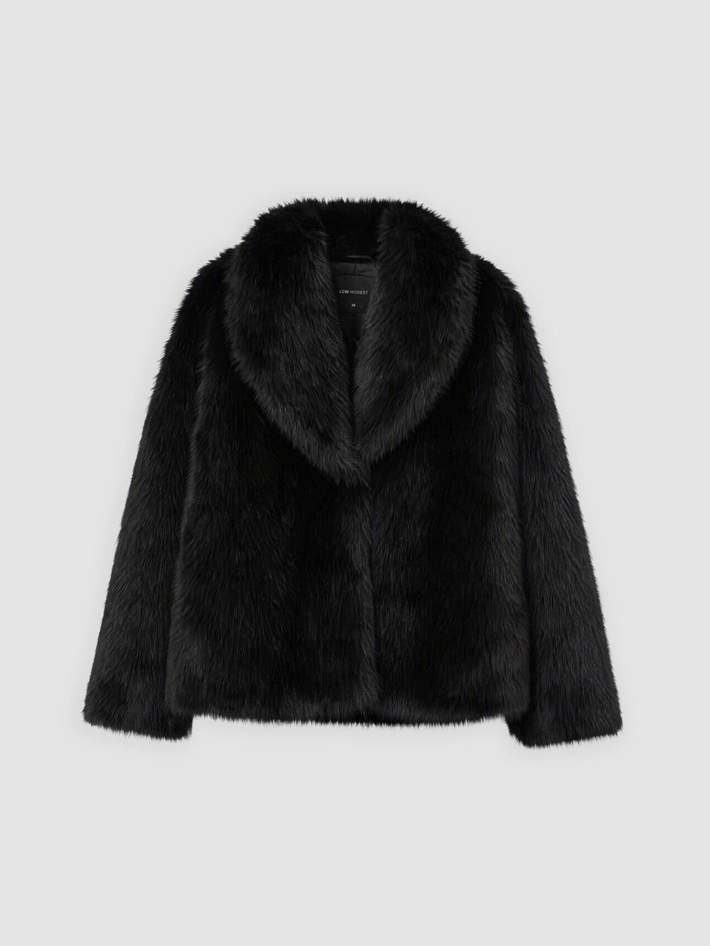Jacket Collar Women's Fur-4