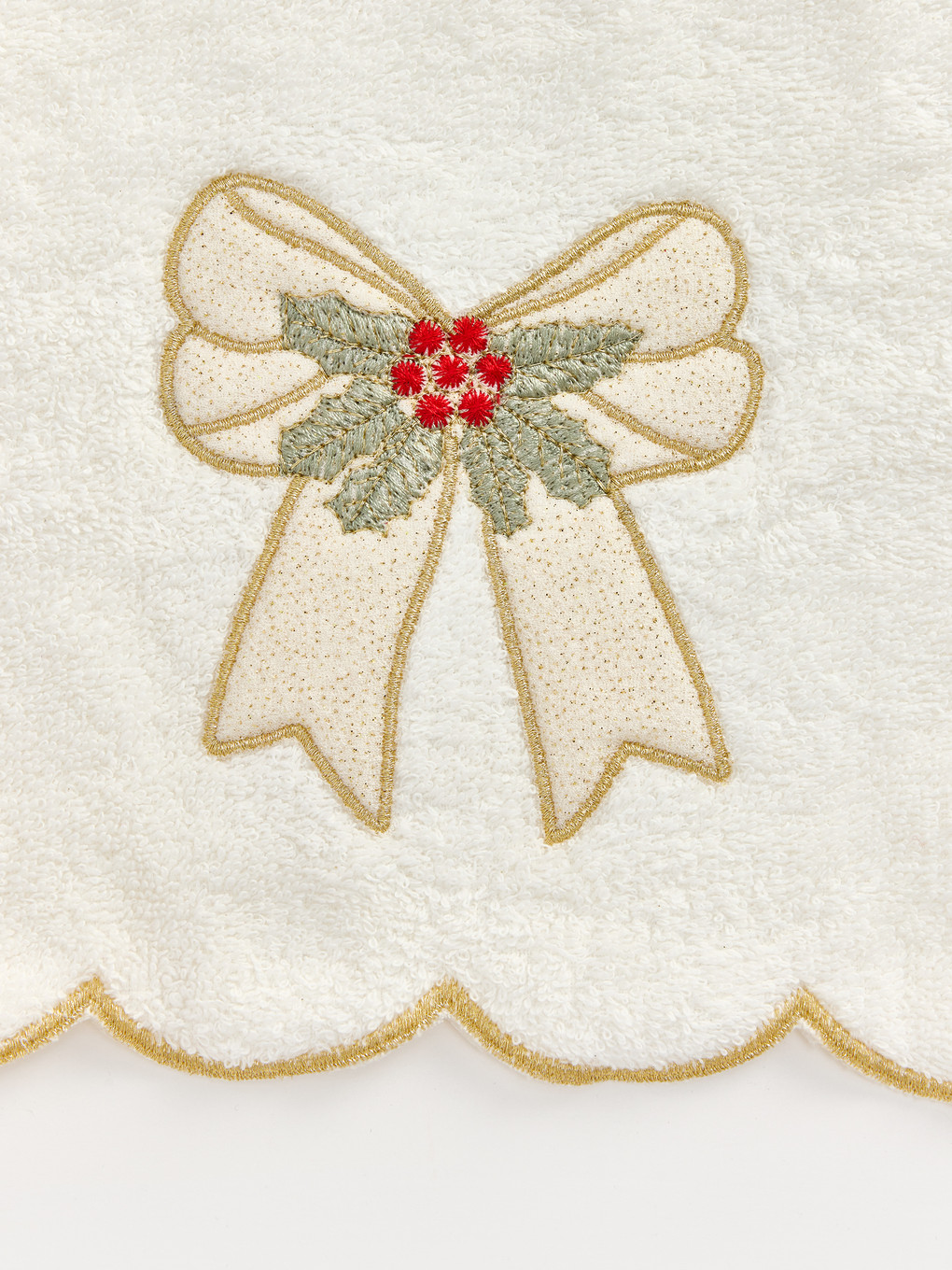 Embroidered Cotton Face Towel 50x80 Cm-1