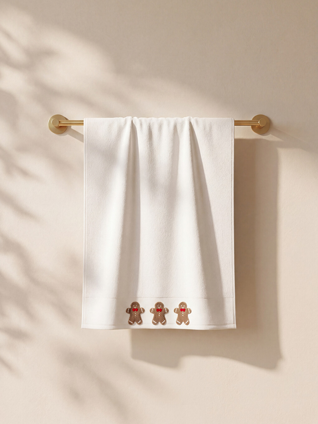 Embroidered Face Towel 50x80 Cm