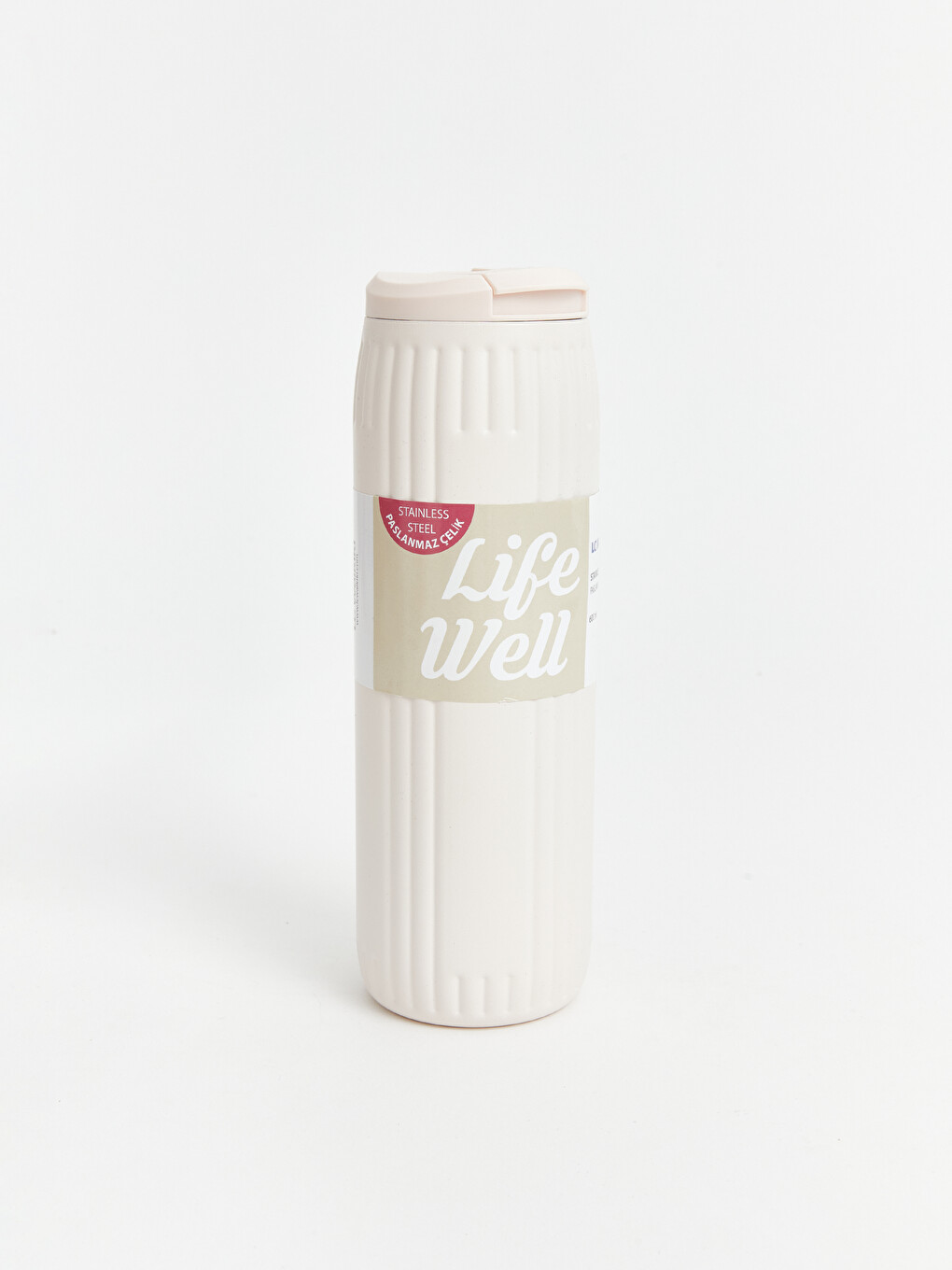 Life Well Printed Stainless Steel Water Bottle