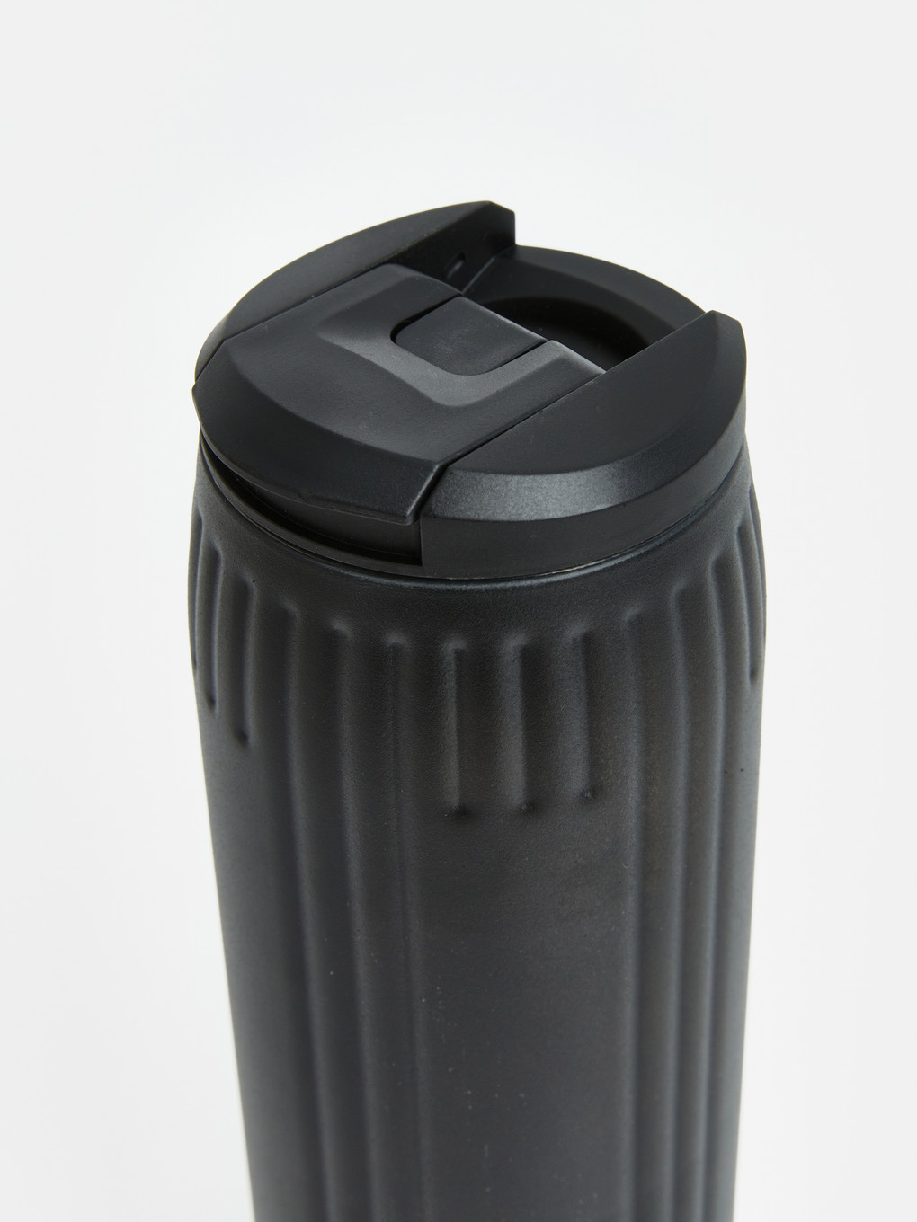Vertical Striped Textured Designed Water Bottle-2