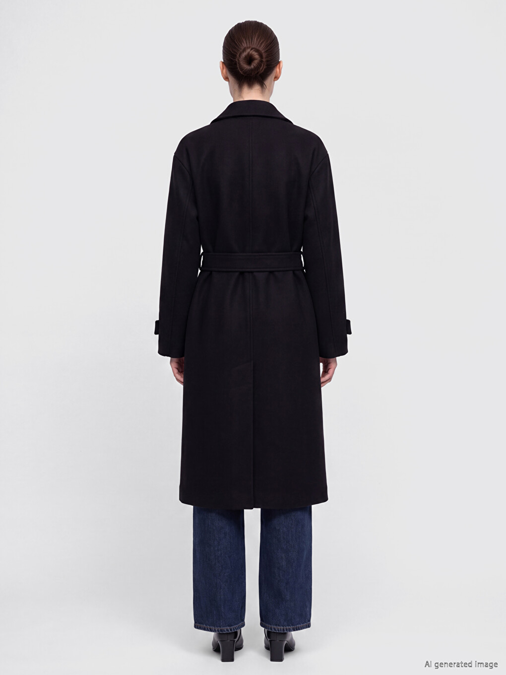 Belted Women's Cachet Coat-4
