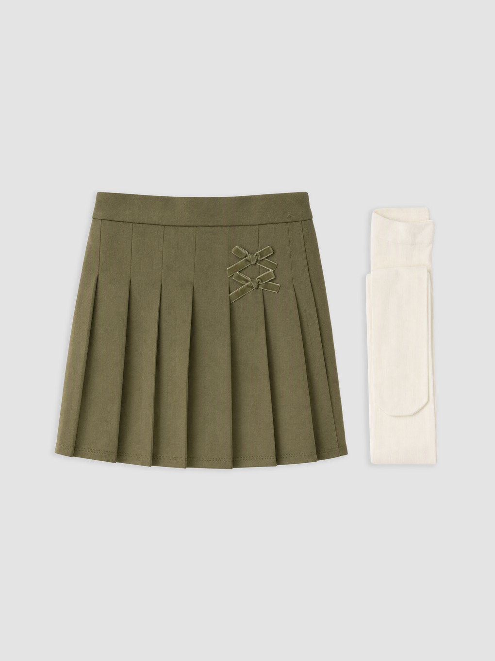 Girl Khaki Skort