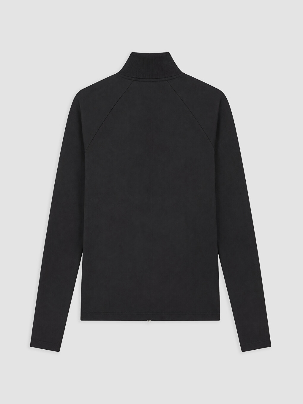 Dik Yaka Kadın Fermuarlı Sweatshirt-5