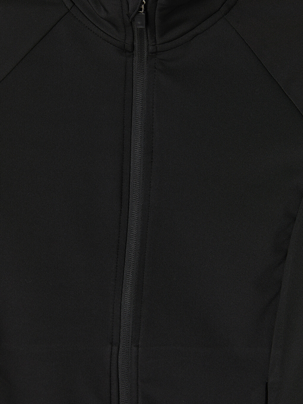 Dik Yaka Kadın Fermuarlı Sweatshirt-6