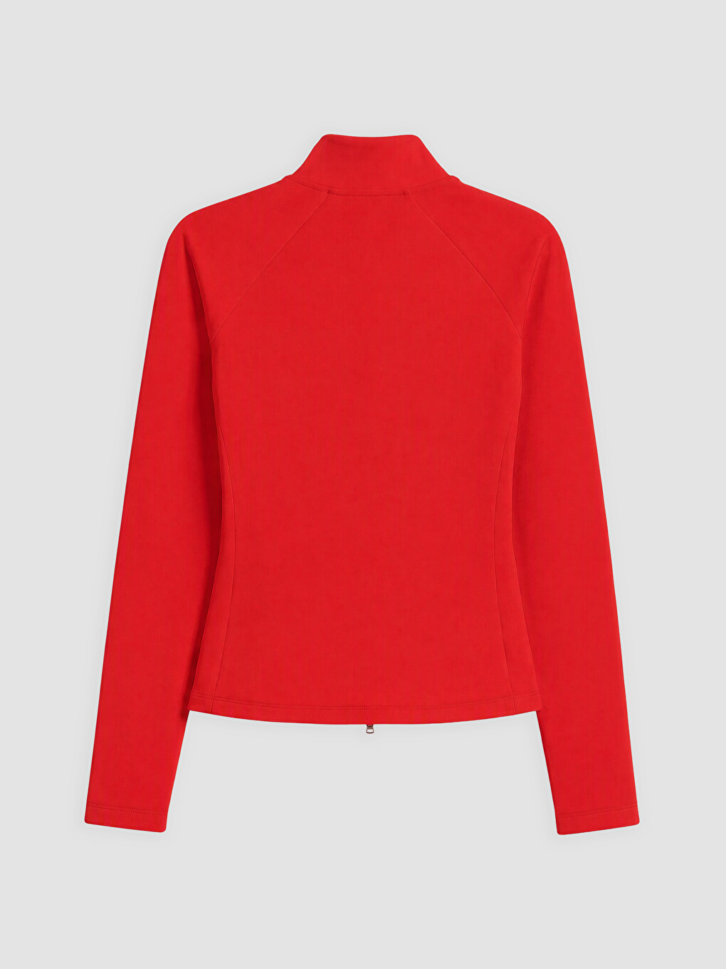 Mock Neck Women's Zip-up Sweatshirt-1