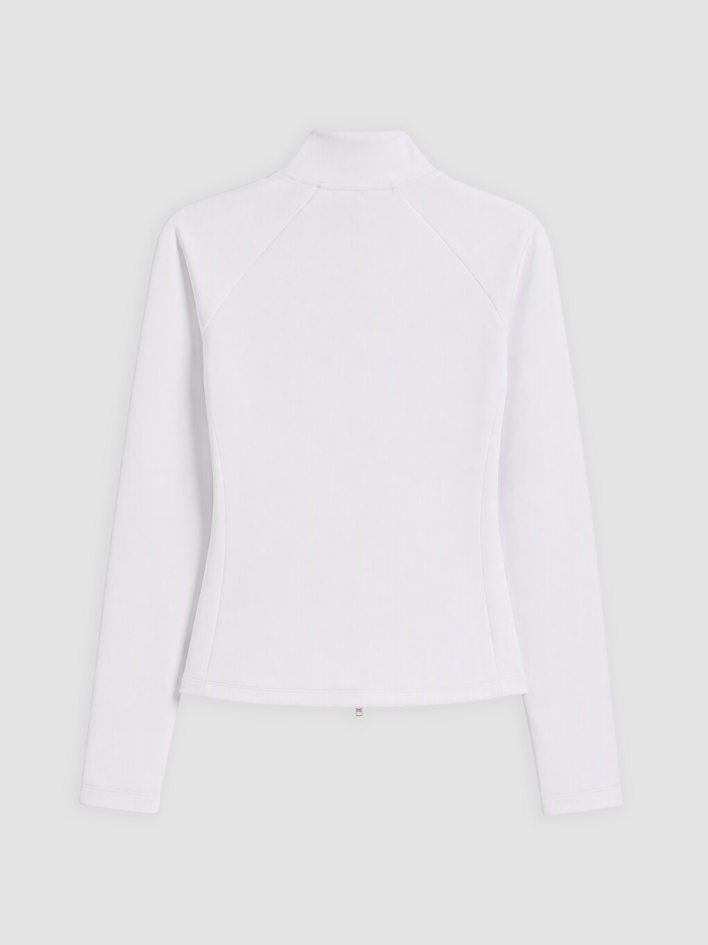 Mock Neck Women's Zip-up Sweatshirt-1