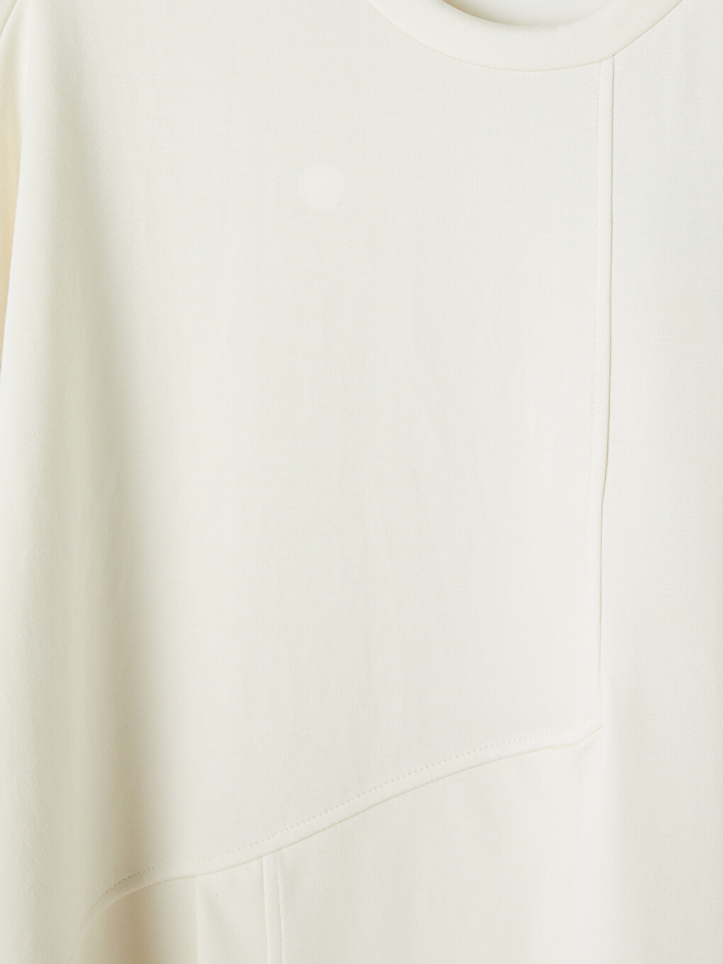 Ekru Soft Touch Oversize Kadın Sweatshirt-2