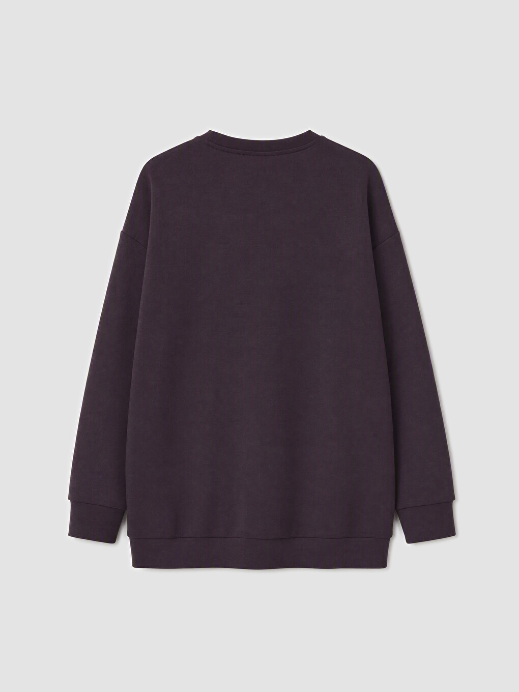 Mürdüm Soft Touch Oversize Kadın Sweatshirt-1