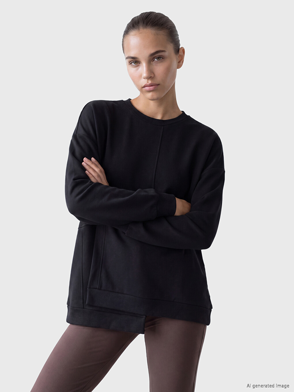 Женский Оверсайз Свитшот Soft Touch