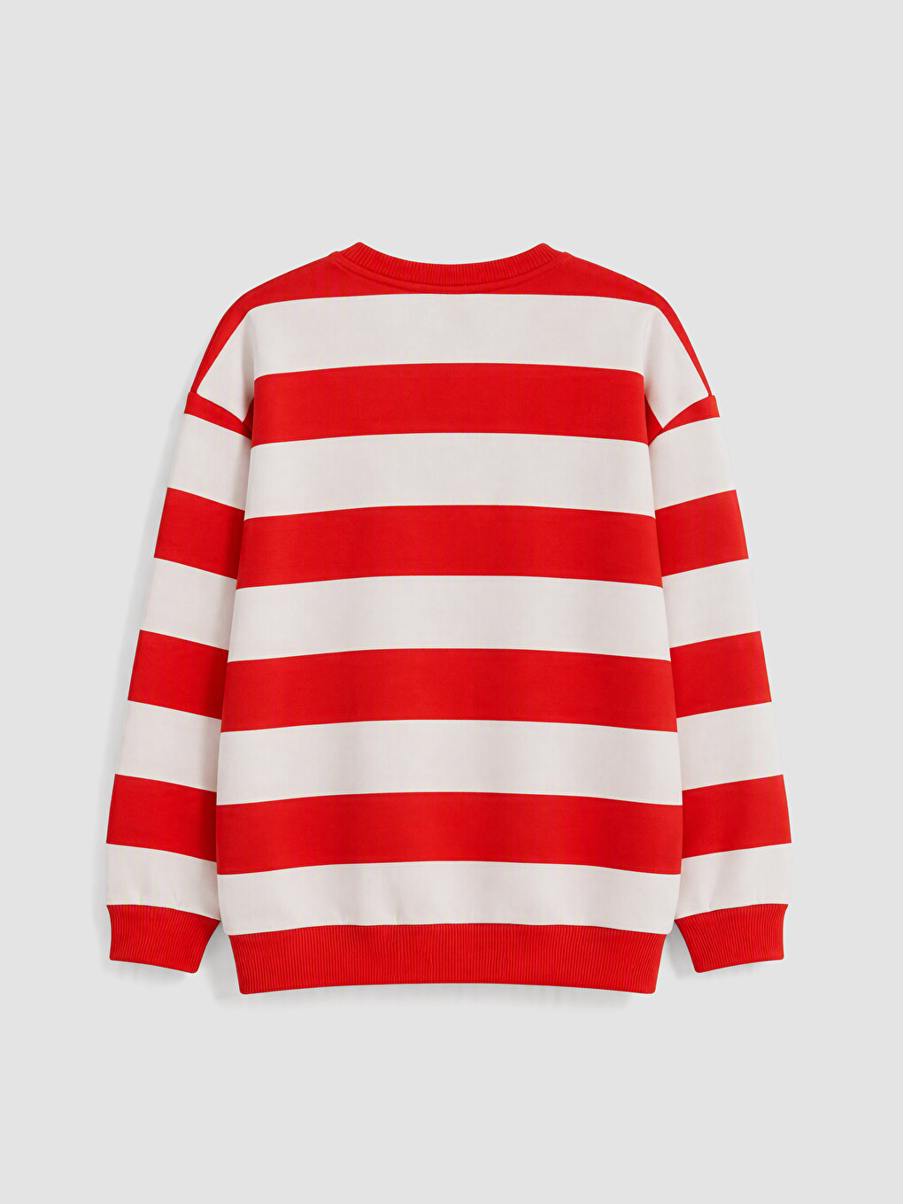 Kırmızı Sonic Baskılı Erkek Çocuk Sweatshirt-3